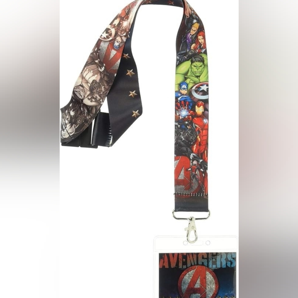 Marvel Adult's Avengers Assemble Lanyard